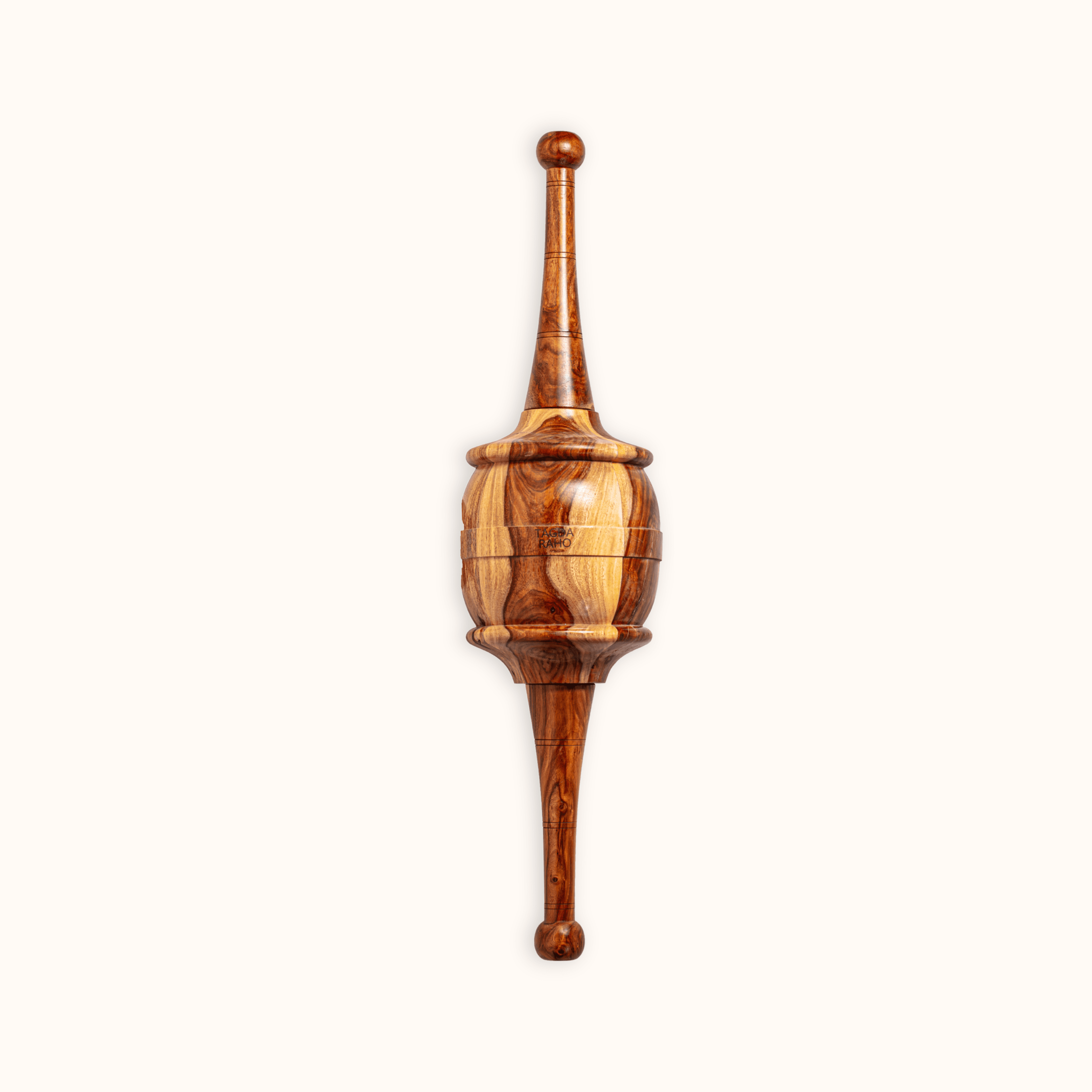Adjustable Vajra – 12 Kg (26 lbs) Advanced Wooden Mace + Free Home Workout Series