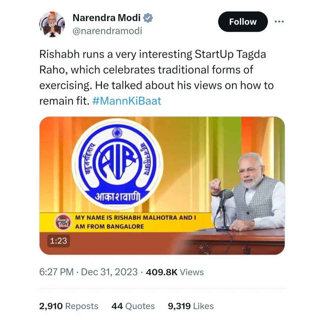 Classic Hanuman Gada 6 Kg + Free Home Workout Series