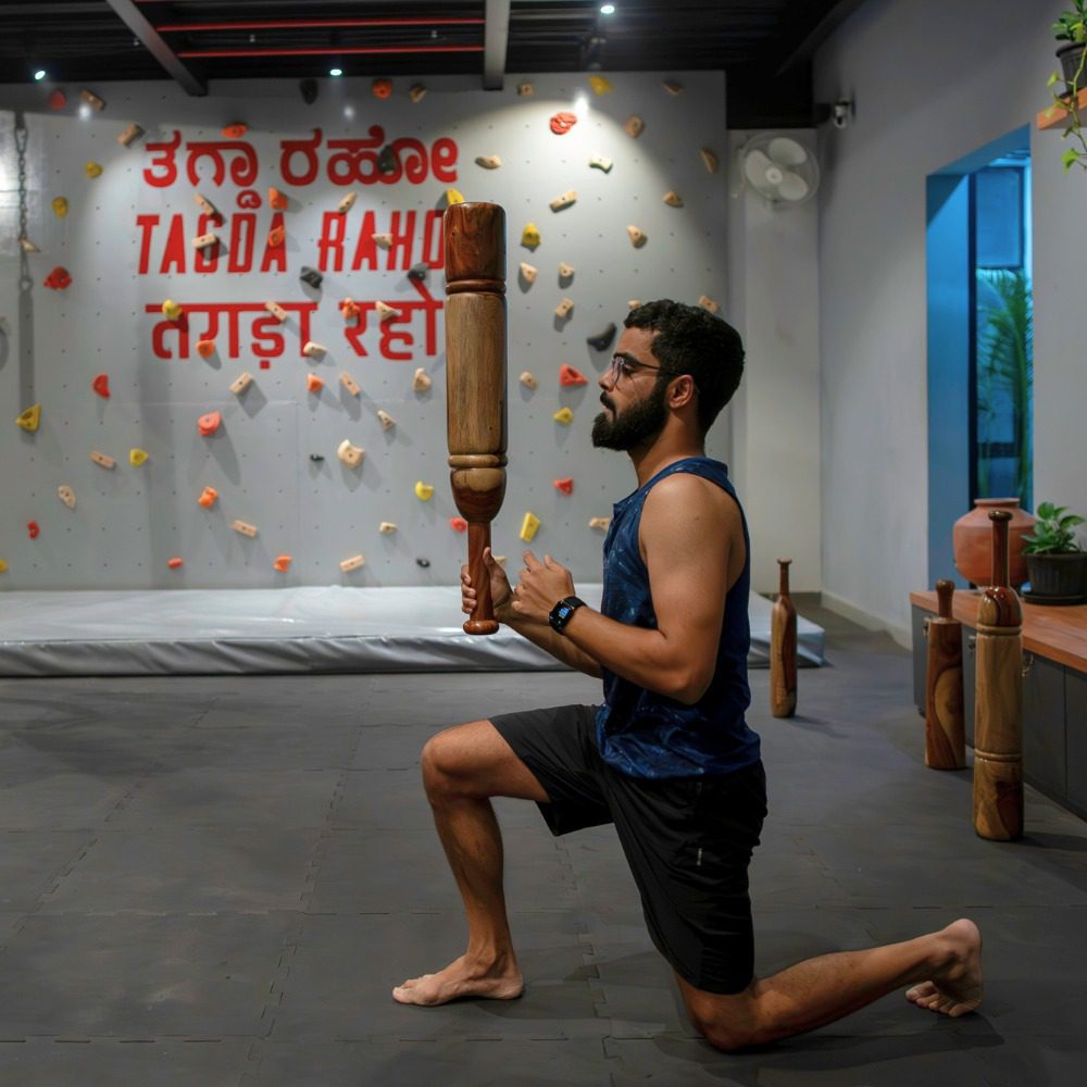 Adjustable Mudgar 4 Kg (9 lbs) + Home Workout Series.