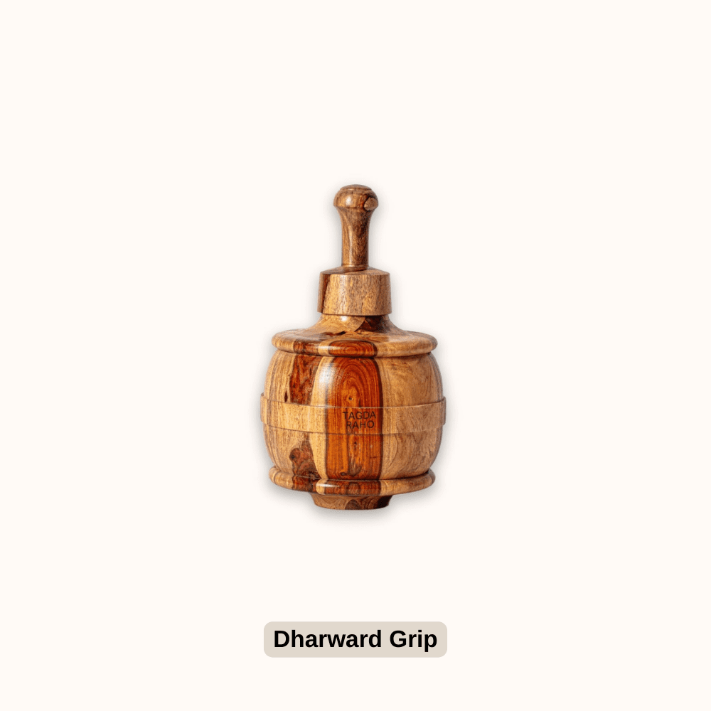 Adjustable Vajra – 12 Kg (26 lbs) Advanced Wooden Mace +  Free Home Workout Series