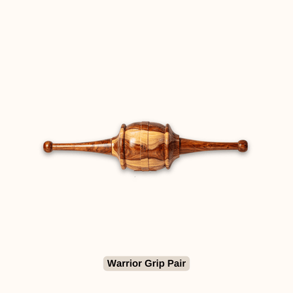 Adjustable Vajra – 16g Kg (35 lbs) Advanced Wooden Mace +  Free Home Workout Series