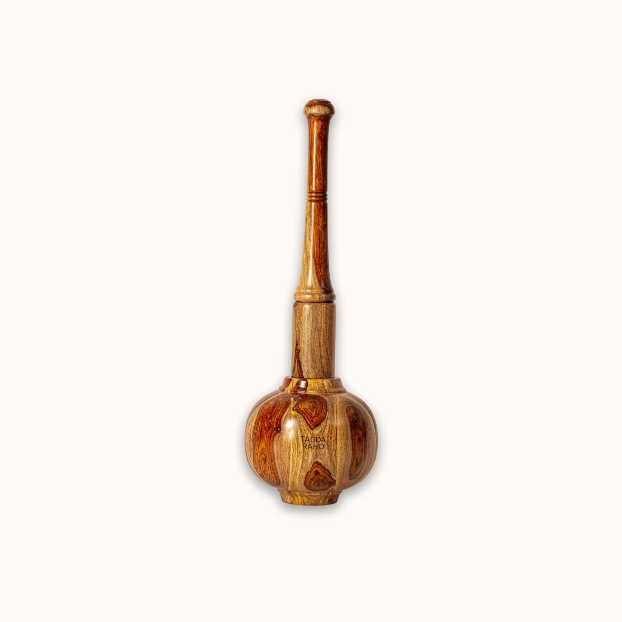 Adjustable Hanuman Gada – 6 kg (13 lbs) Wooden Mace +  Free Home Workout Series