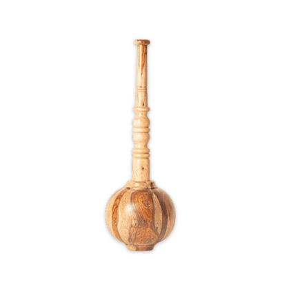 Classic Hanuman Gada – 8 Kg (18 lbs) Wooden Mace +  Free Home Workout Series