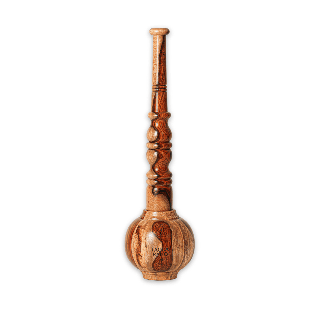 Classic Hanuman Gada – 4 kg (9 lbs) Wooden Mace +  Free Home Workout Series