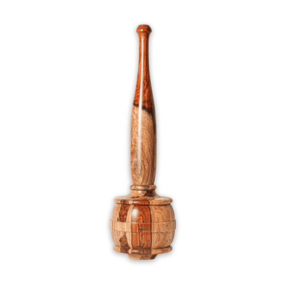 Adjustable Vajra – 12 Kg (26 lbs) Advanced Wooden Mace +  Free Home Workout Series