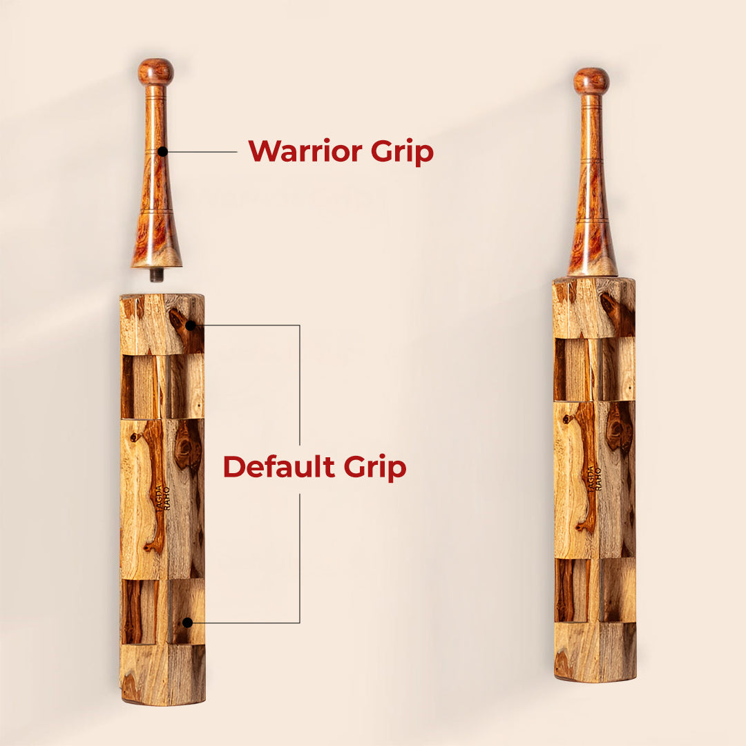 Adjustable Samtola – 12 Kg (26 lbs) Wooden Maceball Bar +  Free Home Workout Series